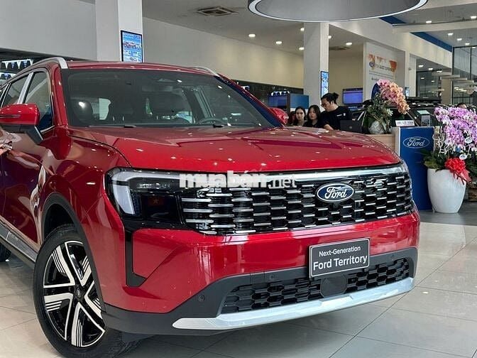 Ford Territory Titanium X mẫu mới 8/2025, giao xe!