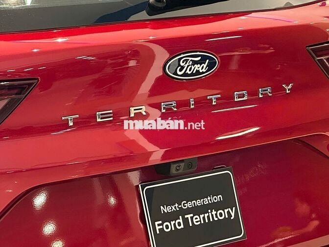 Ford Territory Titanium X mẫu mới 8/2025, giao xe!