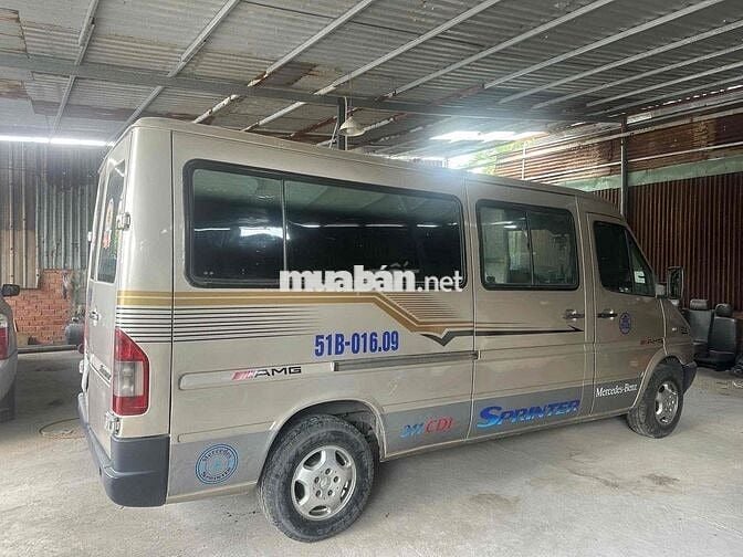 Mercedes Sprinter tải van 6 chỗ /850kg đời 2007