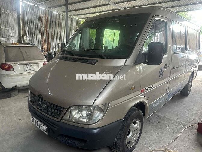 Mercedes Sprinter tải van 6 chỗ /850kg đời 2007