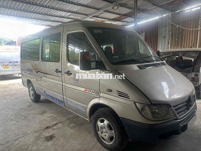Mercedes Sprinter tải van 6 chỗ /850kg đời 2007
