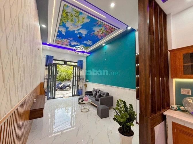 Nhà 1 Trệt 1 lầu, Ngang 4 dài 12. Phan Văn Hớn, HocMon