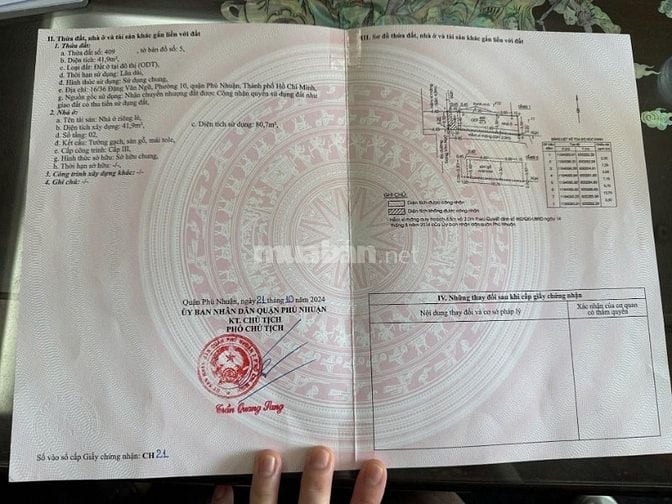 CẦN BÁN NHÀ TRUNG TÂM PHÚ NHUẬN