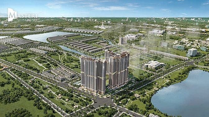Căn Studio ĐẸP NHẤT dự án the Masteri Lake Side Vinhomes Ocean Park 1 