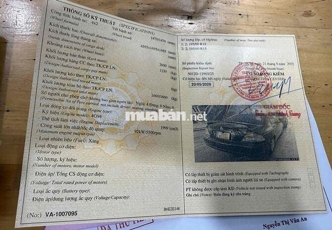 Mitsubishi Lancer 2005 2.0 AT - 202000 km tự động