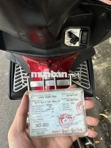 AB110 chuẩn nhập thái số khung số máy trùng nhau