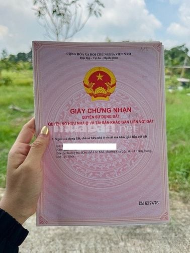Bán đất ngay ODT Trảng Bảng (320m2) Giá  850tr view nghỉ dưỡng