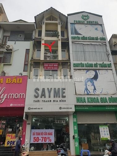 Cho thuê nhà nguyên căn mặt đường Ngô Gia Tư để làm cửa hàng và ở