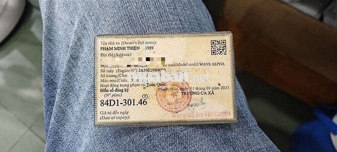 Cần bán xe wave chính chủ