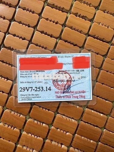 Lên đời mình muốn bán Sh2015 đen đăng kí 2016