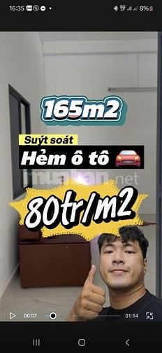 Bán nhà Âu Cơ, Tân Bình, 8x20, đúc BTCT, dự kiến 120~140tr/th, giá rẻ