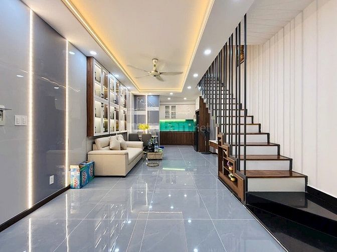 Nhà 3 lầu đẹp Cao cấp hẻm xe hơi cách mặt tiền Đường Số 8 chỉ 10m