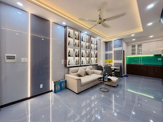 Nhà 3 lầu đẹp Cao cấp hẻm xe hơi cách mặt tiền Đường Số 8 chỉ 10m