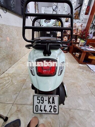 Bán xe tay ga Detech 50cc 2023 màu xanh lá mới 90%