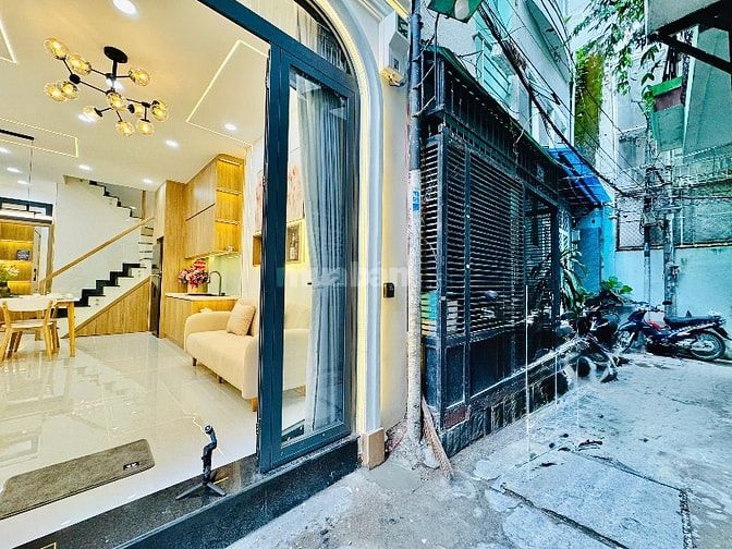 NHÀ 1LẦU MỚI ĐƯỜNG NGUYỄN VĂN TRỖI , P15 , Q-PN