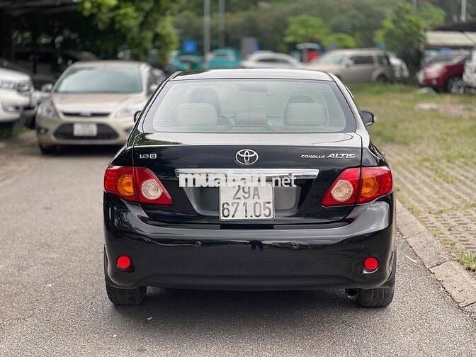 Toyota Corolla Altis 2009 1.8G AT - 105860 km