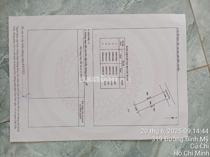 ĐẤT THỔ CƯ KDC ĐƯỜNG BÌNH MỸ VÀO 200M