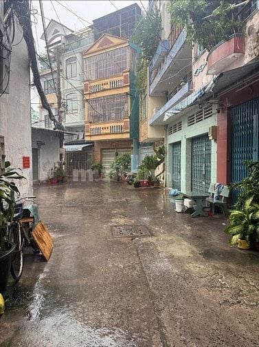 Hẻm xe hơi Ba Tháng Hai,Ngang 7,5m,2Tầng,3PN,Hợp xây Mới,Gần Mặt Tiền 