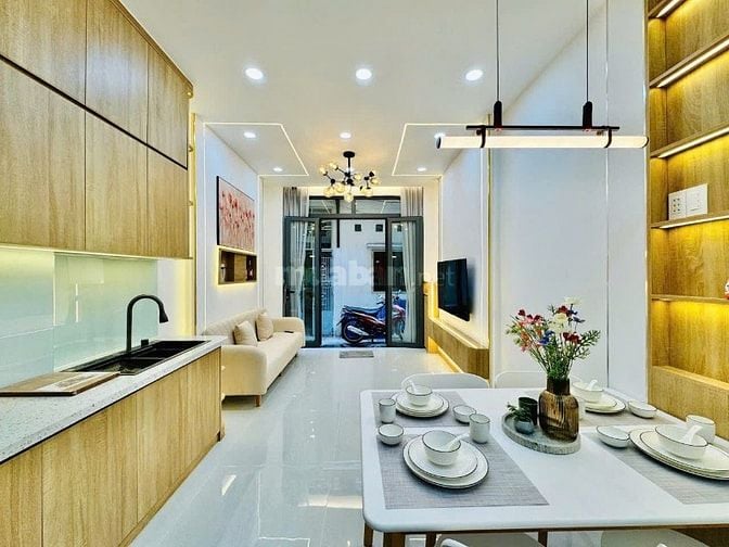 Nhà 1 lầu tuyệt đẹp Cao cấp hẻm Nguyễn Văn Trỗi, P15, Q.Phú Nhuận.