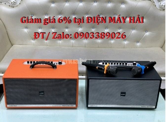 Loa di động Aurec CH390 Pro II khuyến mãi chân gỗ kê loa 