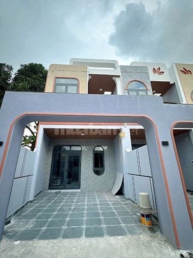 Bán Nhà đẹp 1 trệt 1 lầu Tân Vạn 3pn  xây mới 100% chìa khoá trao tay 