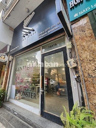Cho thuê nhà mặt tiền rộng 4m x sâu 8m= 32m2, Lý Nam Đế, Hoàn Kiếm