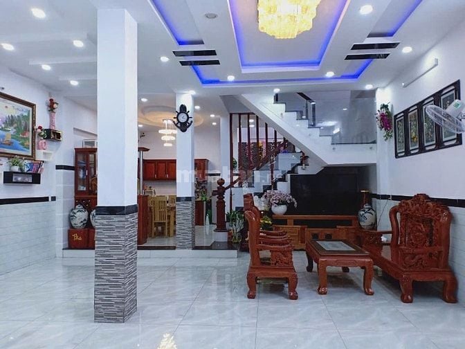 Nhà dt99m2 đúc thật 3 lầu ST HXT 6m Phan Huy ích, P15, Q. Tân Bình