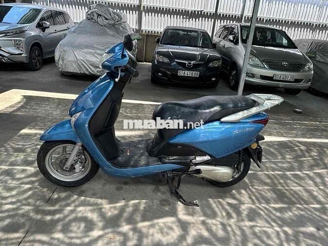 Honda SCR 110 Fi màu xanh đời 2007 bstp xe rin