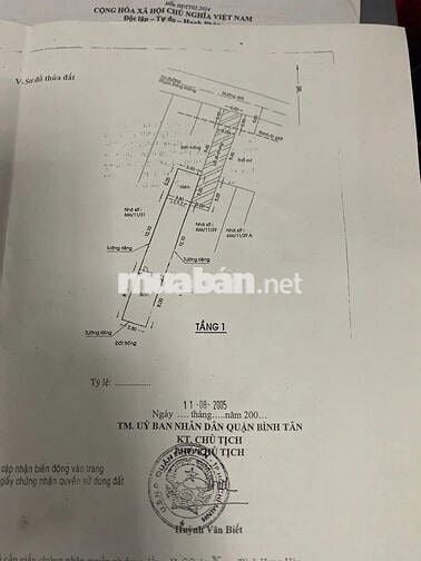 hẻm oto quay đầu 666 Lê Trọng Tấn, BHH – 96m2 – giá 4t tư thôi