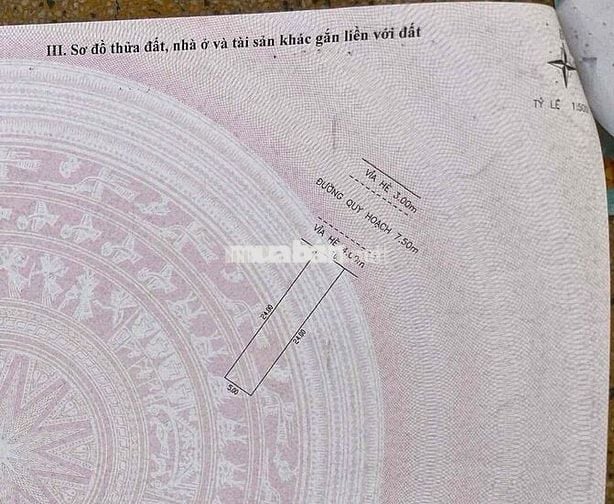 Bán đất đường Hoàng Thế Thiện gần cầu Hoà Xuân, diện tích 120m