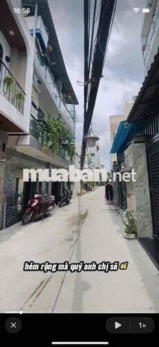 🏡 Nhà Đẹp 2 Tầng — Hẻm Rộng 4.5 Mét — Sổ Hồng Riêng — Bùi Văn Ba Quận