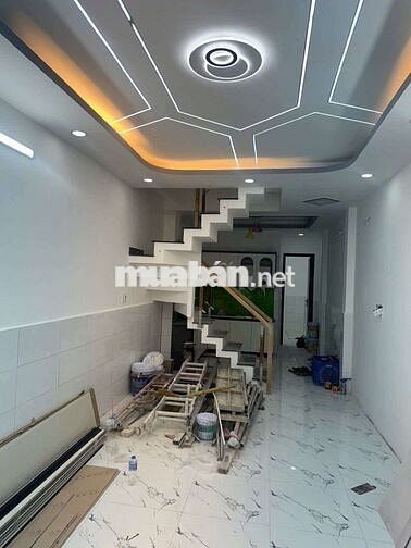 Nhà Bán 3tỷ850 -DT: 3m4 x 16m 
👉1 trệt- 1 lầu - 3 phòng ngủ- 2 tolet