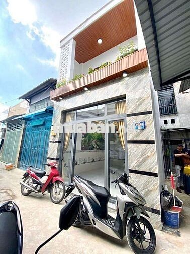 Bán nhà dt 4x13, Hiệp Thành 13, hẻm xe hơi cách mt đường lớn 50m