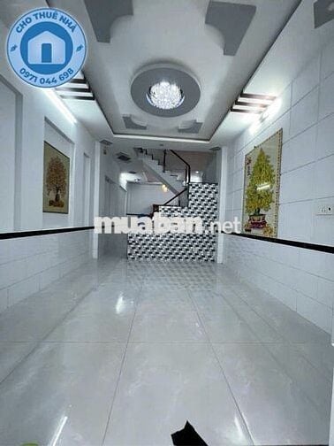 CHO THUÊ NHÀ 3 LẦU MỚI ĐẸP 1/ĐƯỜNG HT13 P. HIỆP THÀNH QUẬN 12
