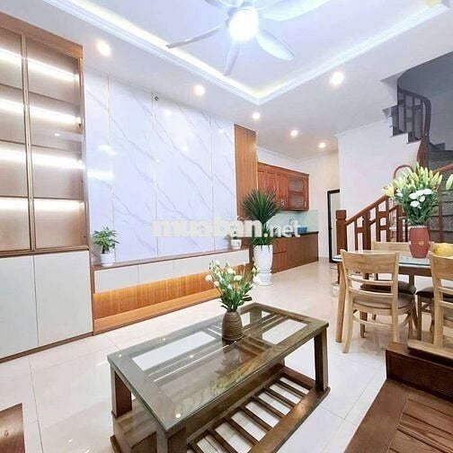 BÁN NHÀ THẠCH BÀN 30M2 XÂY 5 TẦNG 3 NGỦ TẶNG FULL NỘI THẤT , Ở SƯỚNG