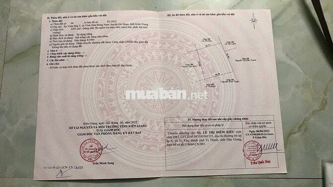 🌳 BÁN GẤP VƯỜN CAM SÀNH 18.468 CÔNG – VỊ TRÍ ĐẸP, GIÁ SIÊU HỜI 🌳
