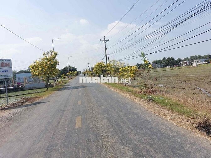 500m2 Vườn View sông, 499 Triệu, Xe Hơi Vào đất. Sổ Sẵn