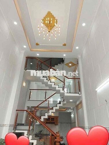 nhà 1 trệt 1 lửng 3 lầu 6 phòng ngủ 4wc, hẻm đường 18B, BHH A