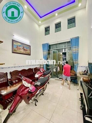 Nhà Mới XD Đúc Kiên Cố 1/Đường HT 13 Phường Hiệp Thành Quận 12