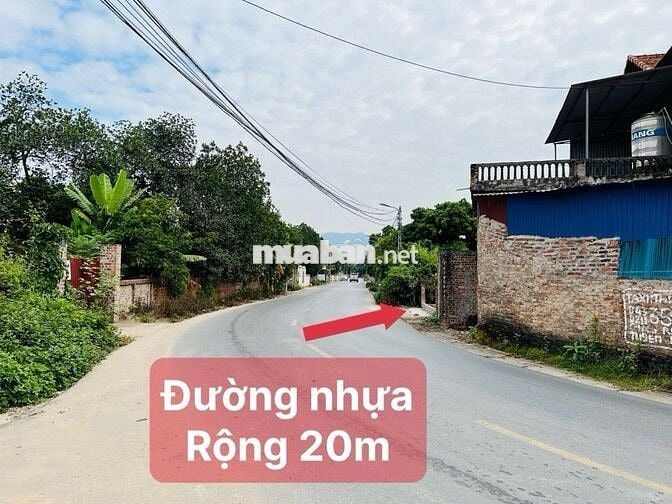 Bán đất Minh Trí 125m2 - MT6m - Đường 20m - Vuông đẹp - Chủ thiện chí