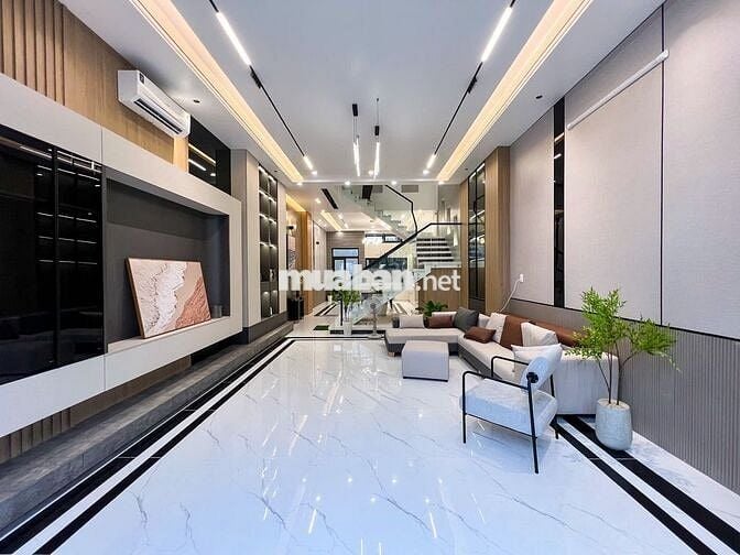 BÁN NHÀ MỚI TRỆT 2 LẦU ĐƯỜNG SỐ 5 KHU VHTD