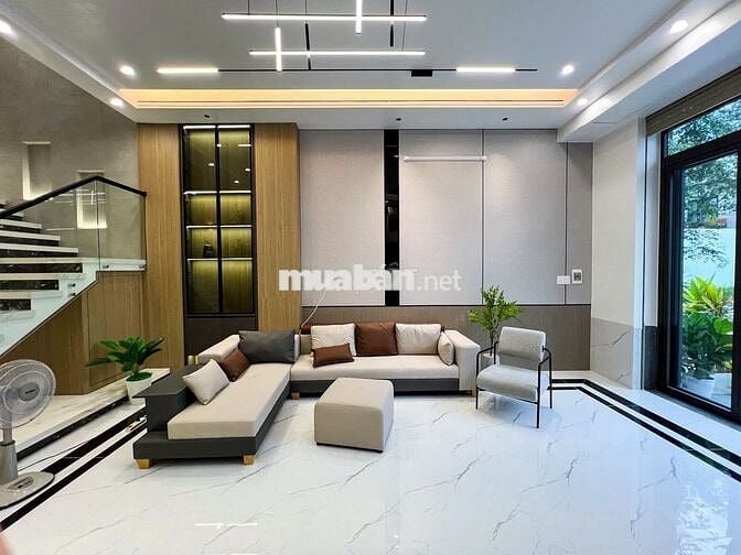 BÁN NHÀ MỚI TRỆT 2 LẦU ĐƯỜNG SỐ 5 KHU VHTD