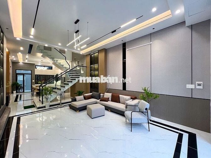 BÁN NHÀ MỚI TRỆT 2 LẦU ĐƯỜNG SỐ 5 KHU VHTD