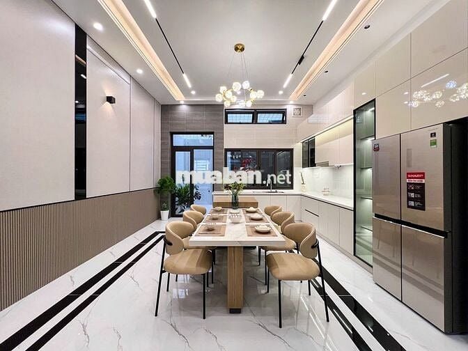 BÁN NHÀ MỚI TRỆT 2 LẦU ĐƯỜNG SỐ 5 KHU VHTD