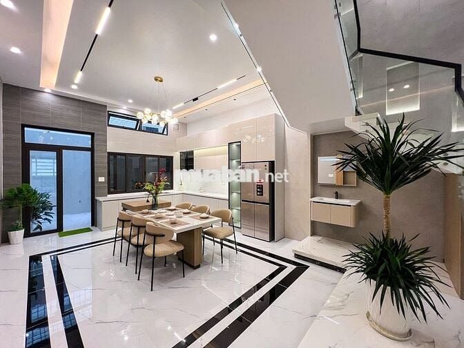 BÁN NHÀ MỚI TRỆT 2 LẦU ĐƯỜNG SỐ 5 KHU VHTD
