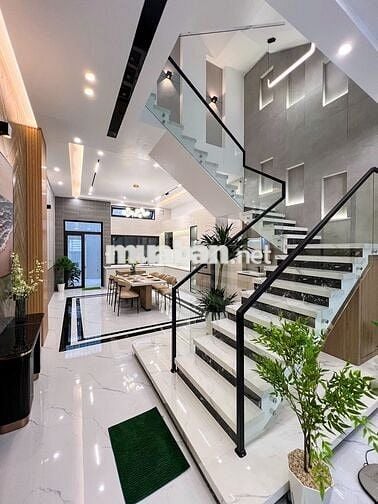 BÁN NHÀ MỚI TRỆT 2 LẦU ĐƯỜNG SỐ 5 KHU VHTD