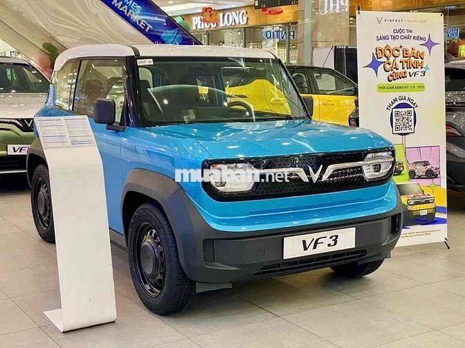 VinFast VF3 2025 CHỈ CẦN TRẢ TRƯỚC 60 TRIỆU