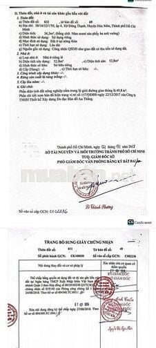 Bán nhà góc 2 mặt tiền hẻm xe tải lớn cách Bùi Công Trừng 150m