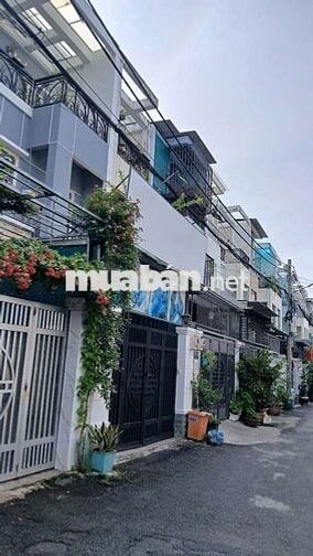 Hẻm 6 thông - Tô Ngọc Vân - Ngay Phường - 60m2 - 3 tầng - Giá 5,1 tỷ