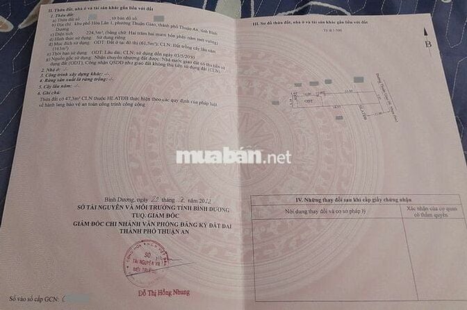 Bán đất tặng nhà xưởng MT đường Thuận Giao 09 P.Thuận Giao